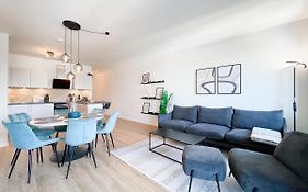 E&K Living - 6 Pers - Design Apartment - Fair - Congress - Parking